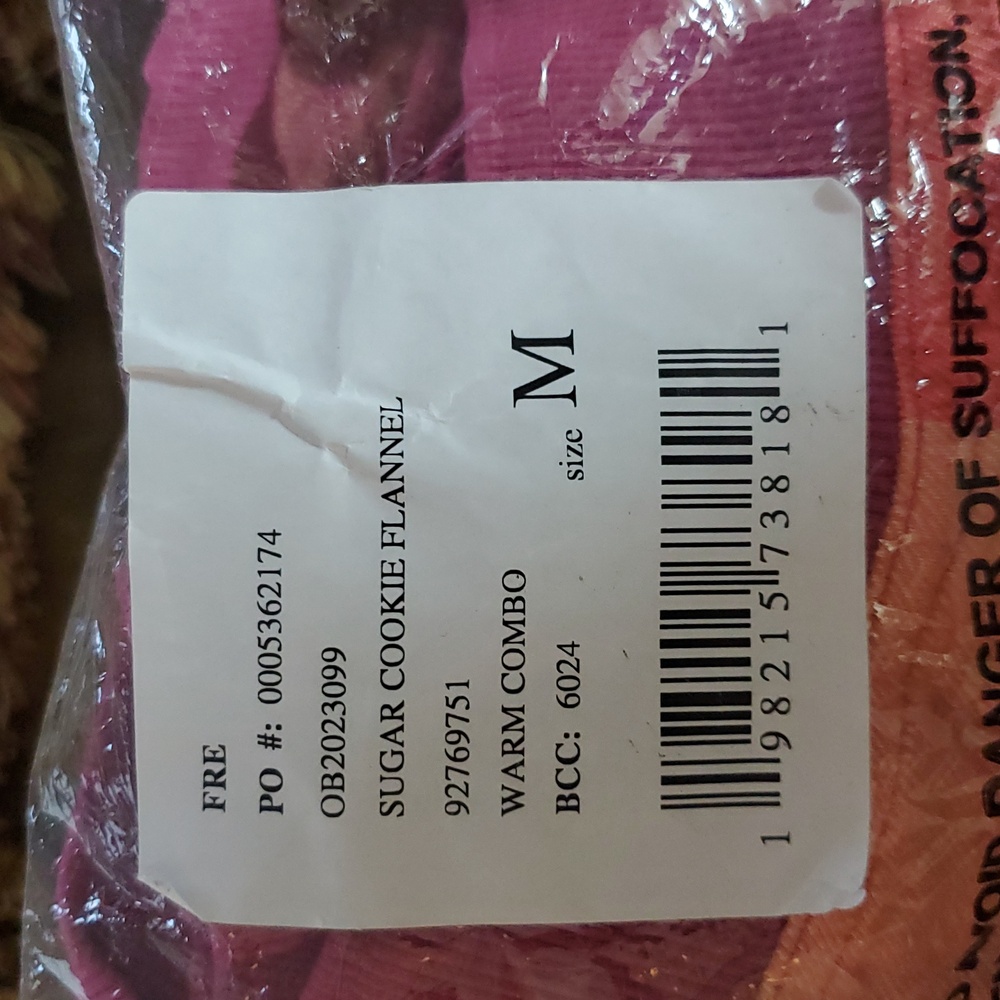 Free People Sugar Cookie Flannel 2-Piece Set/ Warm Combo - Picture 15 of 16